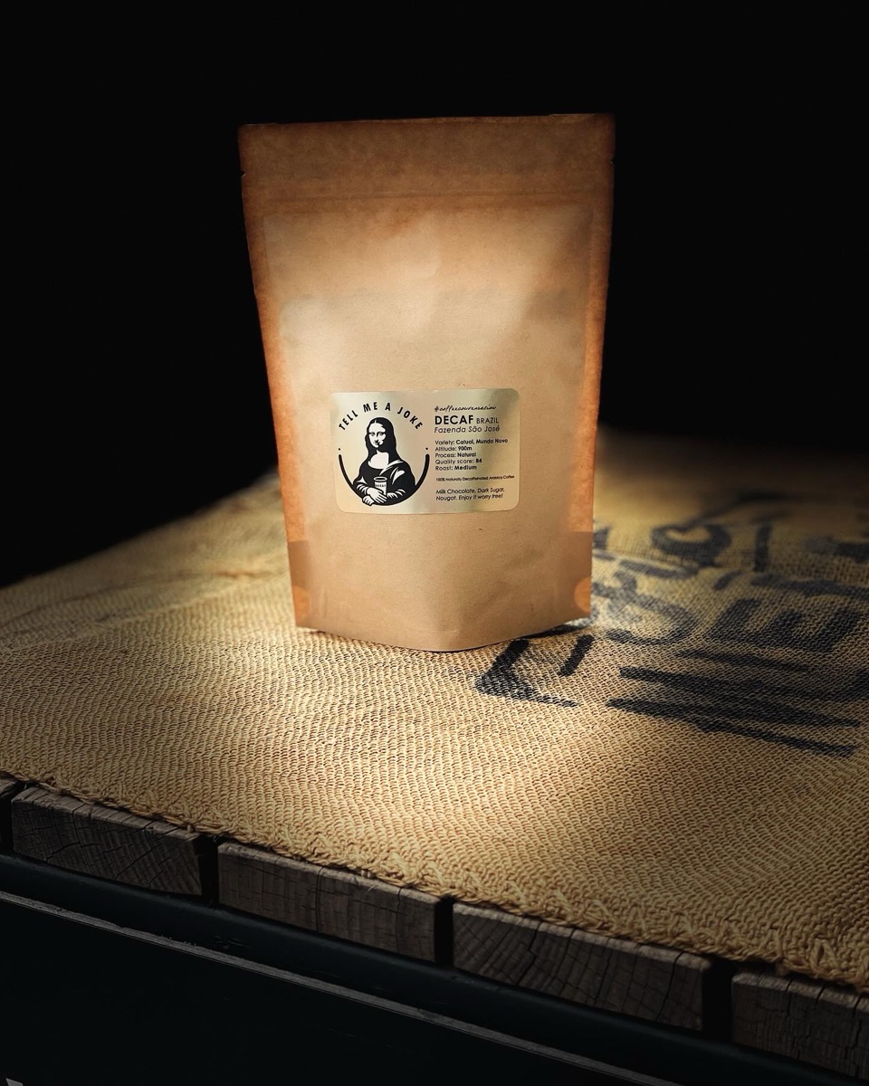 C1 Decaf Brazil 250g decaffeinated specialty coffee